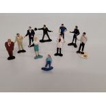 A set of ten James Bond figures by Gilbert, full set circa 1965 (10)