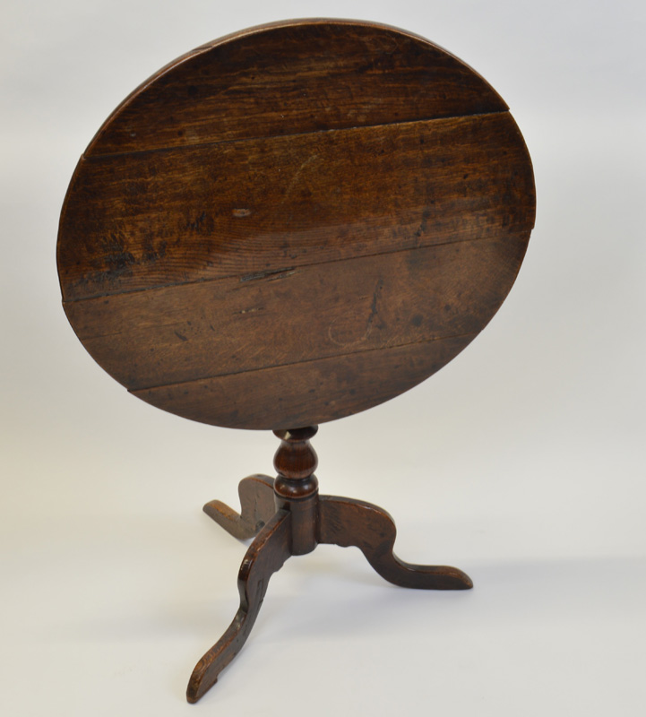 A Victorian burr walnut oval loo table, having carved scroll border on vase support, four carved - Image 2 of 2