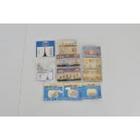 A quantity of model railway accessories and figure sets, mostly OO gauge including Bachmann,