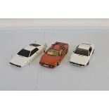 Three Autoart Lotus Esprit 1:18 scale models, including The Spy Who Loved Me Submarine, For Your
