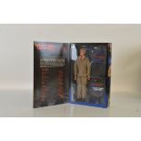 A Sideshow Collectables 007 James Bond 12" Figure, the Spy Who Loved Me Desmond Llewelyn as Q,