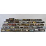 A large quantity of Eaglemoss James Bond 007 diecast models, all contained in plastic cases together