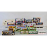 A quantity of boxed diecast, including Eddie Stobart, EFE, Atlas Edition, Siku, Oxford Diecast,