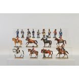 A quantity of delPrado Napoleonic figures, all unboxed, with some related booklets (17)