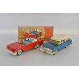 Two Tri-ang Pressed Steel car models from their 'Ranger 10' range including a boxed TM6005