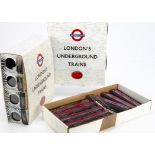 EFE London Underground Sets part modified to electric operation with lighting and additional