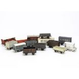 Kit- or Scratch-built 0 Gauge Freight Stock, plastic kit-built wagons including Slater's MR brake