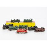 Hornby and Bachmann 00 Gauge Pannier Tanks and M7, Hornby, London Transport red L90, GWR green, 8751