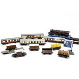 Hornby-Dublo 00 Gauge 3-Rail Locomotives Coaches Goods Rolling stock Track and Controllers,