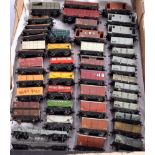 Hornby-Dublo 00 Gauge 2-3 Rail Goods Rolling all with plastic wheels, including Open wagons (16, two
