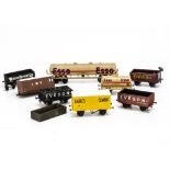 Replica/Restored/Repainted Leeds and other 0 Gauge Freight Stock, including bogie and 4-wheeled buff