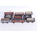 Assorted 0 Gauge Freight Stock, mostly from wood or plastic kits and with finescale wheels fitted,