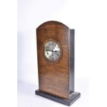 A 20th Century Small Chiming Clock of unknown origin, an un-marked but probably English mechanism