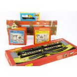 Tri-ang Hornby 00 Gauge Train Sets, R645 Freightliner Train Pack comprising, BR blue Hymek and three