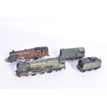 Unboxed Wrenn 00 Gauge Locomotives, BR green unrebuilt West Country Class 34042 'Dorchester', LMS