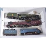 Hornby-Dublo 00 Gauge 3-Rail Locomotives, LNER blue No 7 'Sir Nigel Gresley', BR gloss green