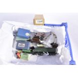 Hornby-Dublo 00 Gauge Spares and Accessories, plastic Really Useful Box with four trays of Dublo