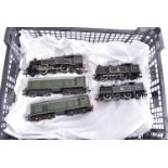 Hornby-Dublo 00 Gauge 2-Rail some converted from 3-Rail Steam and Diesel Locomotives, BR black 2-6-
