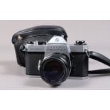 An Asahi Pentax Spotmatic SP II SLR Camera, serial no 5425352, early 1970s, body VG, shutter