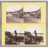 Stereoscopic Cards, European topographical, including France and Germany, 1860s-1870s (25),