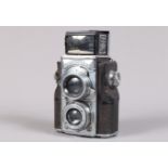 A Zeiss Ikon Contaflex 35mm TLR Camera, model 860/24, serial no A46835, body F, focal plane