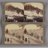 Underwood & Underwood Stereoscopic Cards, Switzerland Through the Stereoscope (100) and Lucerne,