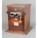 An early 20th Century Richard Frères 'Le Taxiphote' Table Stereoscope, or 107mm x 45mm glass