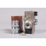 A Riken Steky Subminiature Camera, serial no 0079, circa 1947, engraved MADE IN TOKYO JAPAN, for