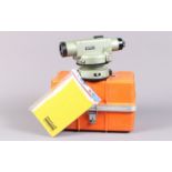 A Pentax AL-3 Auto-Level Surveying Equipment, serial no 144780, telescope magnification 22x,