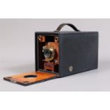 An Eastman Kodak No 4 Bulls-Eye Special Roll Film Camera, circa 1900, 4 x 5in format on 103 roll