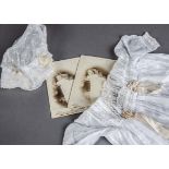 A collection of baby clothes, late 19th and early 20th centuries including first shirts, nightwear