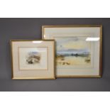 After J.M.W Turner (British School), two watercolour titled 'Bridge of the Rialto No.394' and '