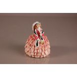 A 1940s Royal Doulton figure, HN 1940, Toinette, 17cm minor chips to the flowers, light surfaces