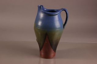 A second half 20th century Studio pottery stoneware jug, 32cm