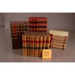 Books, four sets of bound volumes, including, The Second World War by Winston Churchill, 1 to 5,