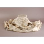 A rare William IV period silk Hackney Coach & Cabriolet square scarf, 90cm wide, embroidered