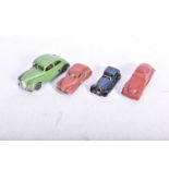 Tri-ang Minic Tin Car Mettoy and other makers metal cars, Minic Vauxhall Town Coupe in blue/