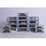 Oxford Automobile Company 1:43 Scale Models, a cased collection all with card sleeves of vintage
