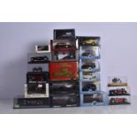 Modern Diecast 1940s and Earlier Vehicles, a boxed/cased collection of 1:43 scale and similar models