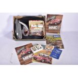 Tri-ang Minic Motorway Cars Track Catalogues and Accessories, white Aston Martin No 5 and white