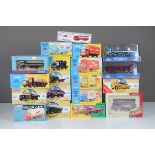 Corgi and Atlas Edition Dinky Haulage/Delivery Vehicles, a boxed collection of vintage vehicles