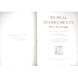 Musical Instrument book, Hipkins, A.J., Musical Instruments -- Historic, Rare and Unique,