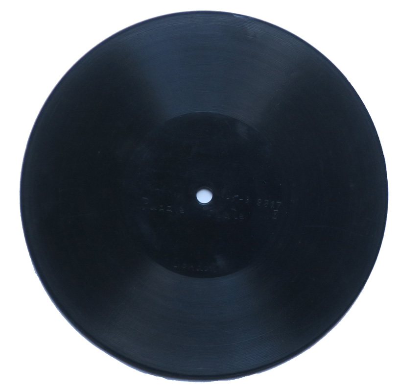 Berliner 7-inch record, 3317 E Puzzle Plate