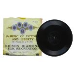 Edison Diamond Discs, 50509 Let us not Forget, a Message to the American People by Thomas A.