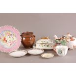 A large collection of ceramics, to include a part Tuscan China tea service, a set of hand painted