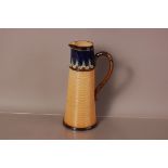 A late Victorian Royal Doulton stoneware jug, 20cm, numbered 1244
