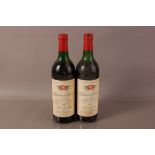 Two 1969 bottles of Chateau Gloria imported by Morgan Furze & Co
