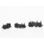 00 Gauge kitbuilt SR and LMS black Tank Locomotives, Wills Finecast 2-4-0 No 0298, Nu-Cast or