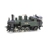 A Bockholt Gauge 1 two-rail K Bay Sts B D VIII class 0-6-2 Tank Locomotive, built by Krauss for