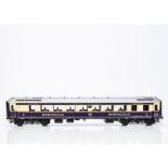 A Finescale Gauge 1 German Deutsche Reichsbahn 'Rheingold' Mitropa 2nd class Parlour Car by J&M